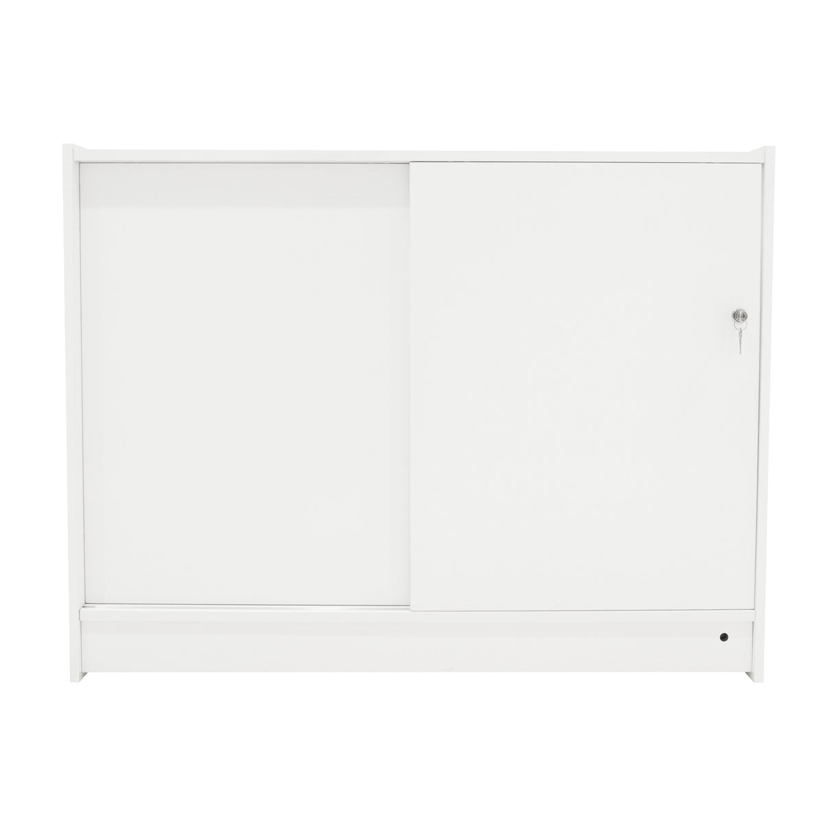 Mostrador Comercial con Luz LED B1200 – Blanco