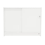 Mostrador Comercial con Luz LED C1200 – Blanco