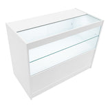 Mostrador Comercial con Luz LED C1200 – Blanco