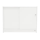 Mostrador Comercial con Luz LED K1200 – Blanco