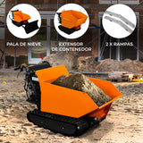 Mini Dumper Carretilla Eléctrica con Volquete Hidráulico