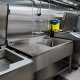 KuKoo Fregadero de Cocina de Acero Inoxidable – Escurridor a la Izquierda