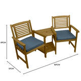 Sofá Loveseat de 2 Plazas con Cojines