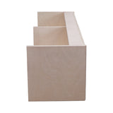 Armario superior para caravana con borde negro – 120 cm x 25 cm x 25 cm