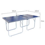 Mesa de Ping Pong Plegable con Accesorios