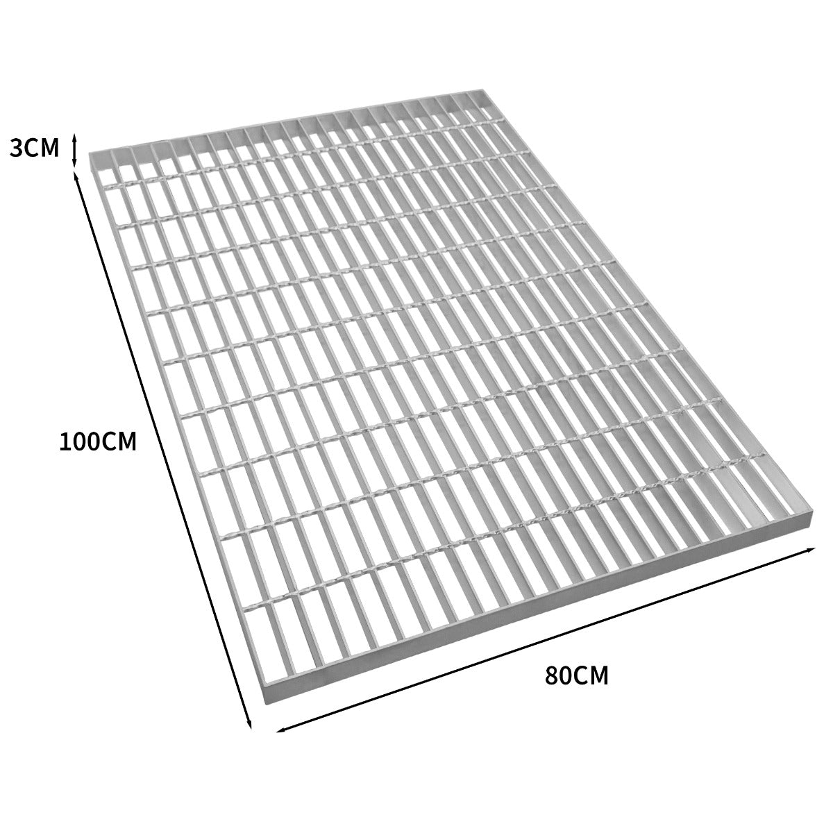 Rejilla Galvanizada - 1000mm x 800mm