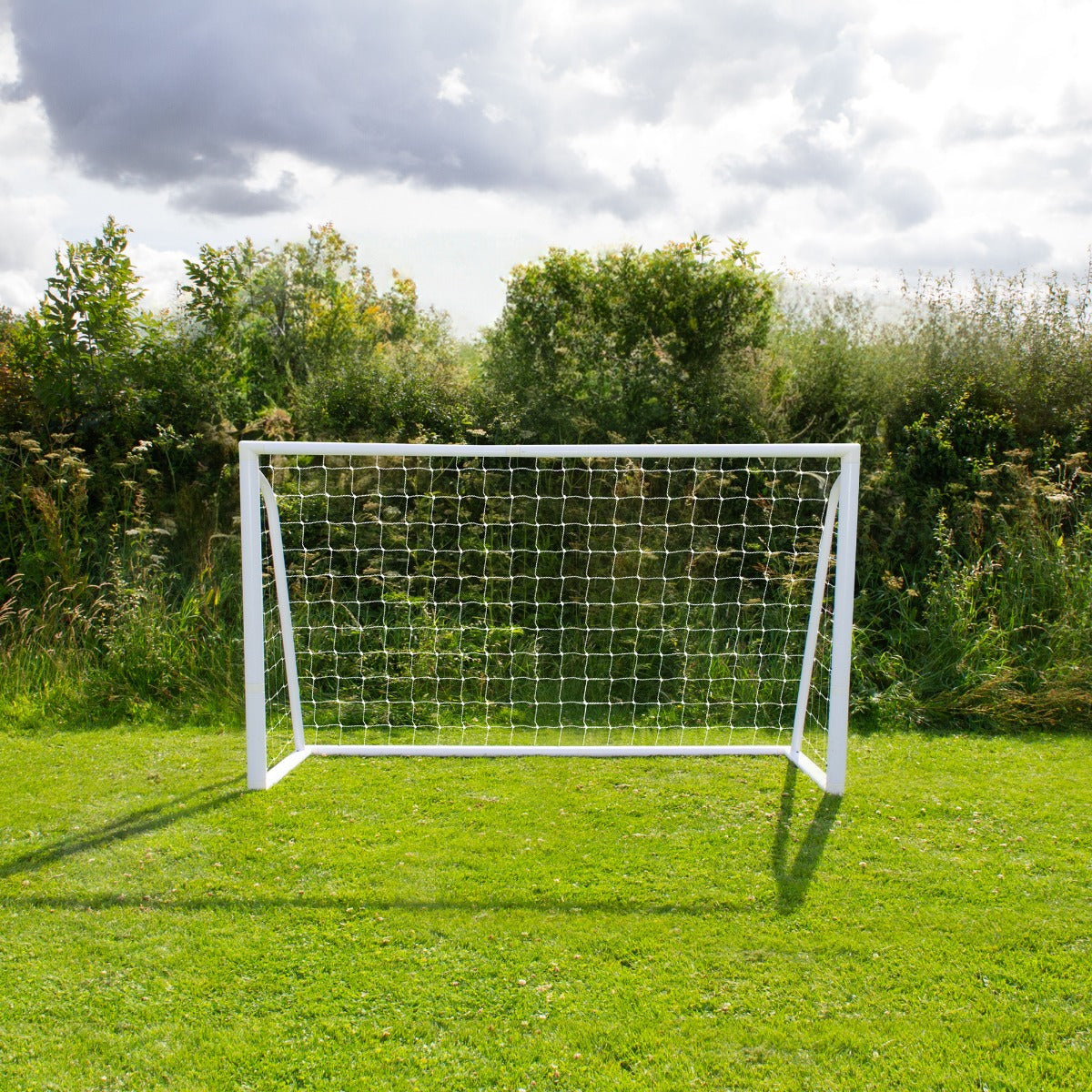 Portería de Fútbol de 185x121cm, Estuche de Transporte y Hoja de Meta con 5 Agujeros