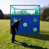 Jaula de Práctica de Golf y Hoja de Objetivo 3m x 2m