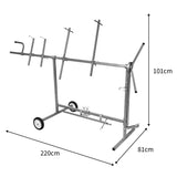 T-Mech Soporte Rotativo para Panel de Pintura para Reparación de Carrocería