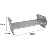 Escalón de Acero Galvanizado Adicional – 900mm de Ancho