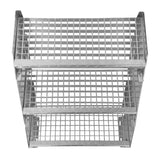 Escalera Galvanizada Ajustable de 3 Escalones– 600mm de Ancho