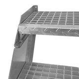 Escalera Galvanizada Ajustable de 7 Escalones – 600mm de Ancho