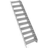 Escalera Galvanizada Ajustable de 10 Escalones– 600mm de Ancho