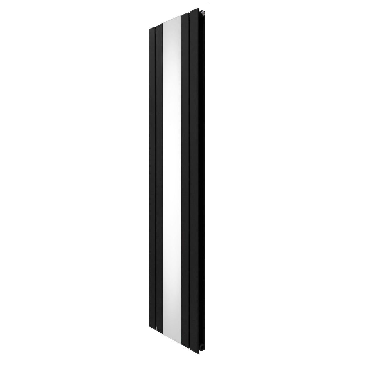 Radiador Plano con Espejo - 1800 mm x 425 mm - Negro