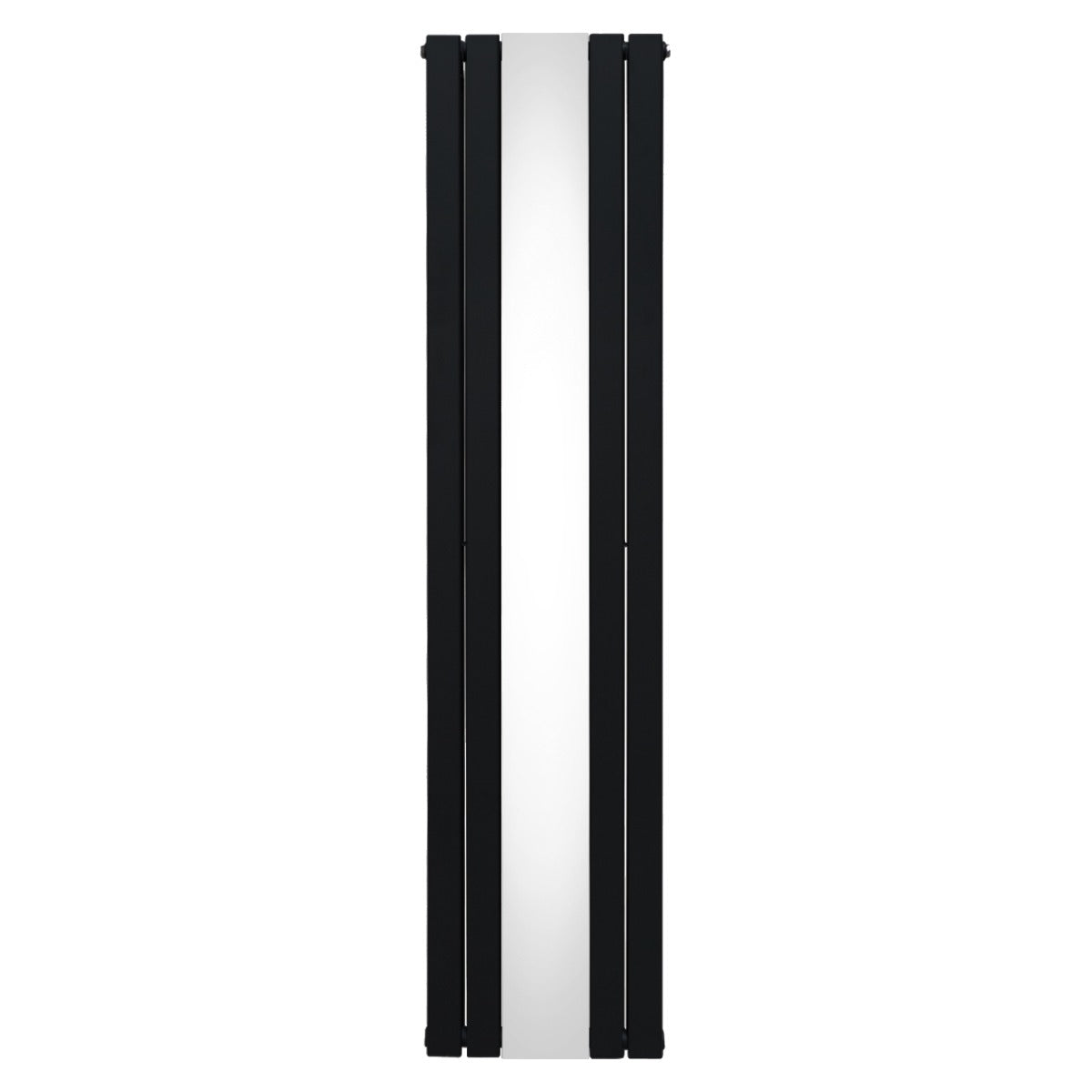 Radiador Plano con Espejo - 1800 mm x 425 mm - Negro