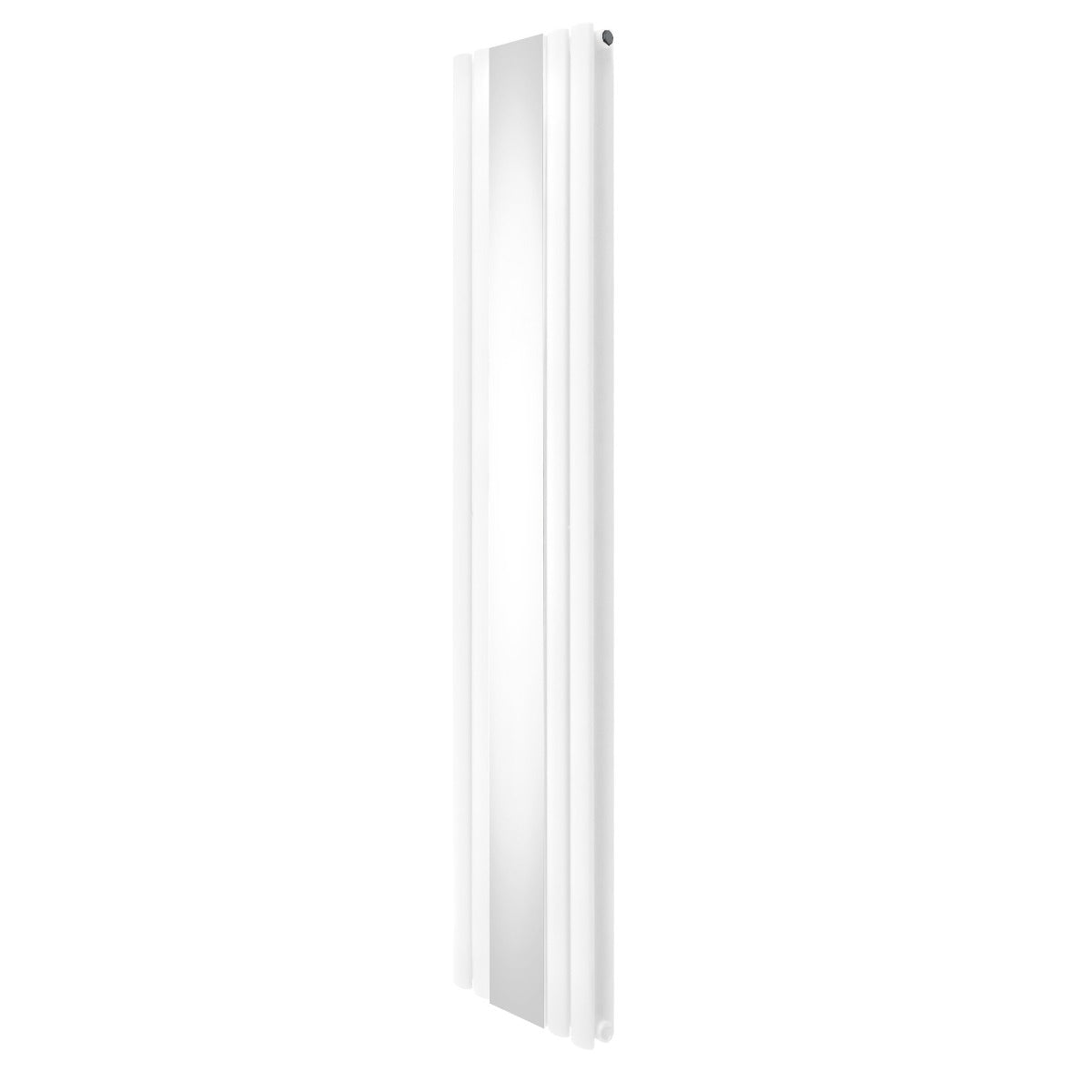 Radiador de Columna Ovalada con Espejo - 1800 mm x 380 mm - Blanco