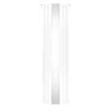 Radiador de Columna Ovalada con Espejo - 1800 mm x 500 mm - Blanco