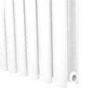 Radiador De Columna Ovalada - 600mm x 1020mm - Blanco