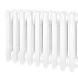 Radiador Tradicional Horizontal de 3 Columnas - 600 x 832mm - Blanco