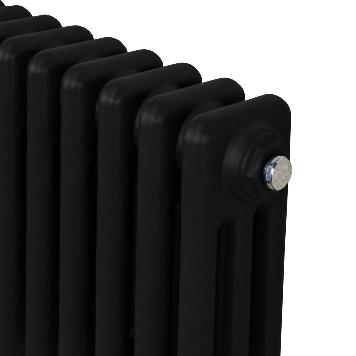 Radiador Tradicional Horizontal de 3 Columnas - 600 x 832mm - Negro