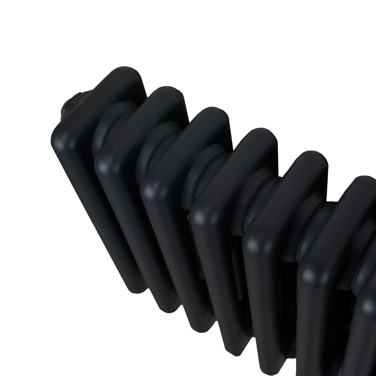 Radiador Tradicional Horizontal de 3 Columnas - 600 x 832mm - Negro