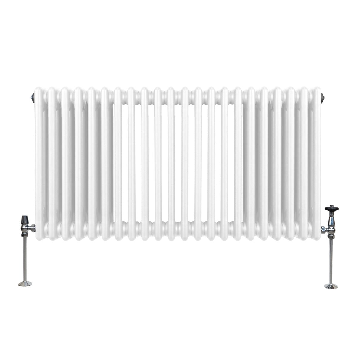 Radiador Tradicional Horizontal de 3 Columnas - 600x 1012mm - Blanco