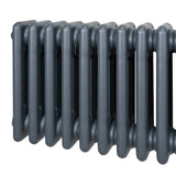 Radiador Tradicional Horizontal de 3 Columnas - 600x 1192mm - Gris Antracita