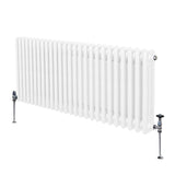 Radiador Tradicional Horizontal de 3 Columnas - 600x 1192mm - Blanco