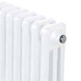 Radiador Tradicional Horizontal de 3 Columnas - 600x 1192mm - Blanco