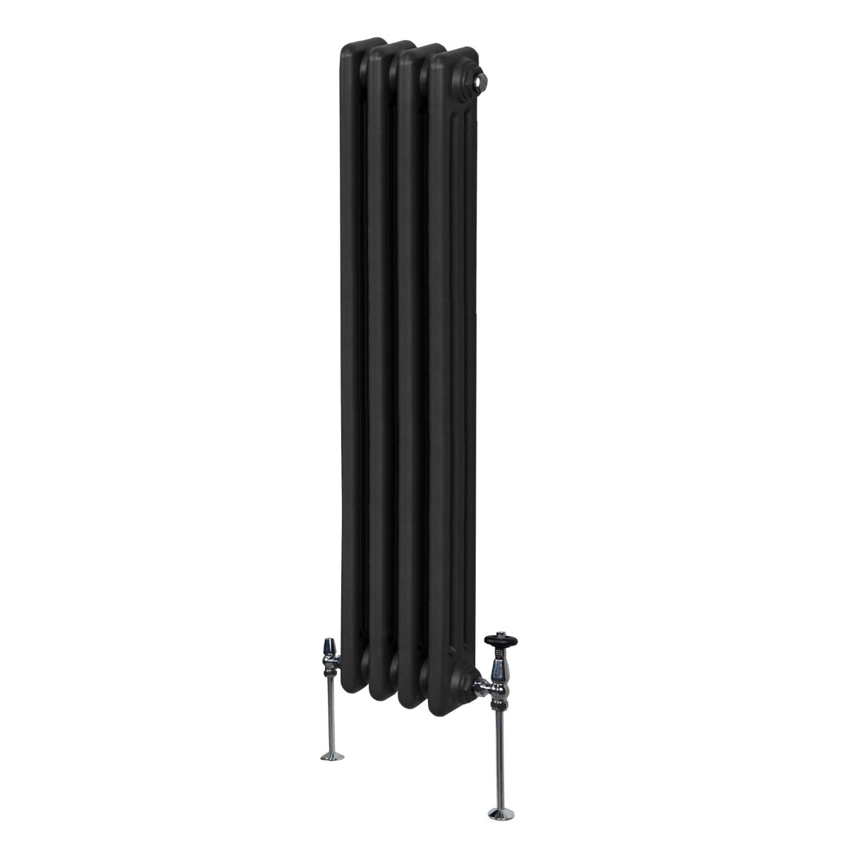 Radiador Tradicional Vertical de 3 columnas – 1500 x 202mm - Negro