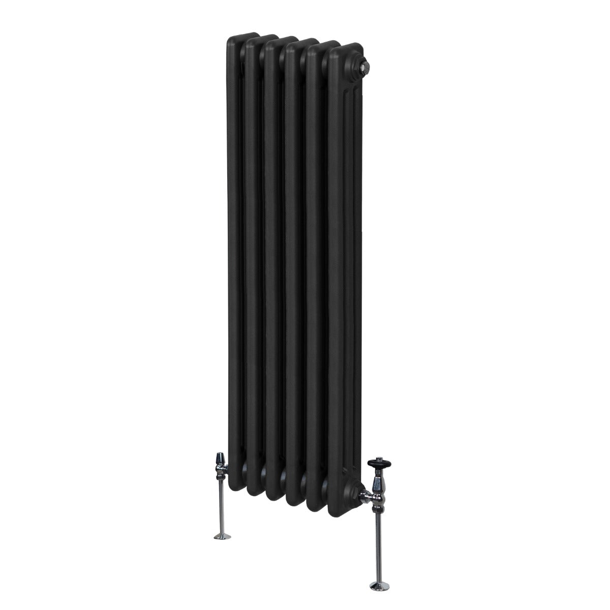 Radiador Tradicional Vertical de 3 columnas – 1500 x 292mm - Negro