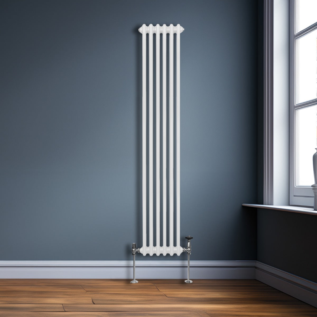 Radiador Tradicional Vertical de 3 columnas – 1800 x 292mm - Blanco