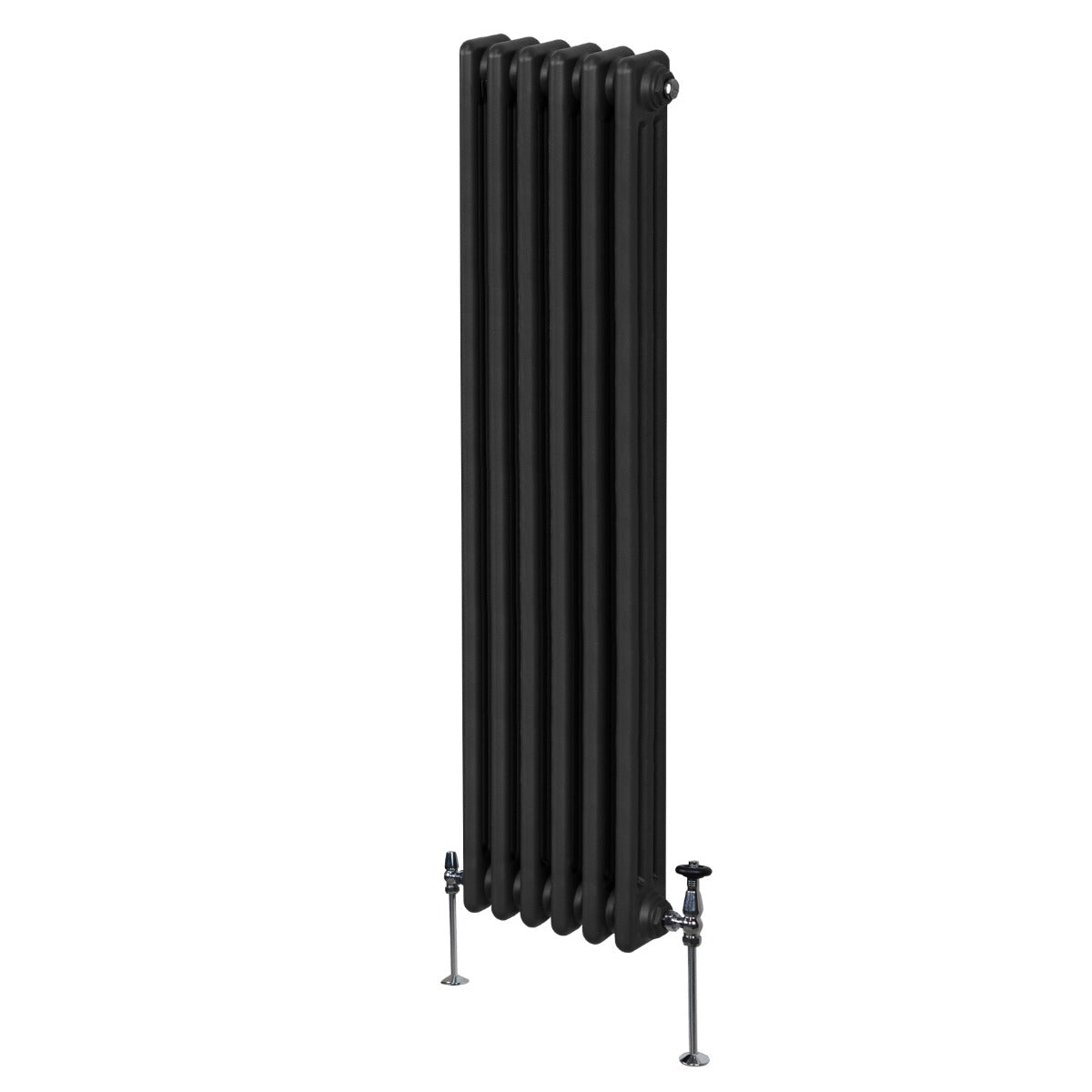 Radiador Tradicional Vertical de 3 columnas – 1800 x 292mm - Negro