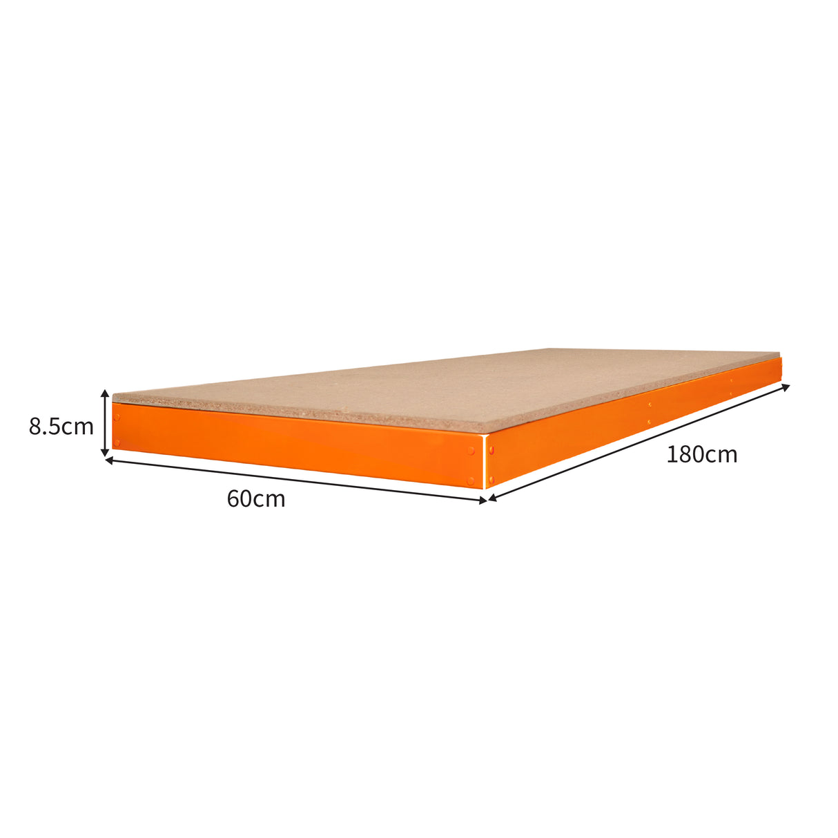 Estante Adicional para Banco de Trabajo S-Rax - 180cm x 60cm