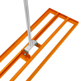 Nivelador de 100 cm y Aireador de Césped  – Naranja