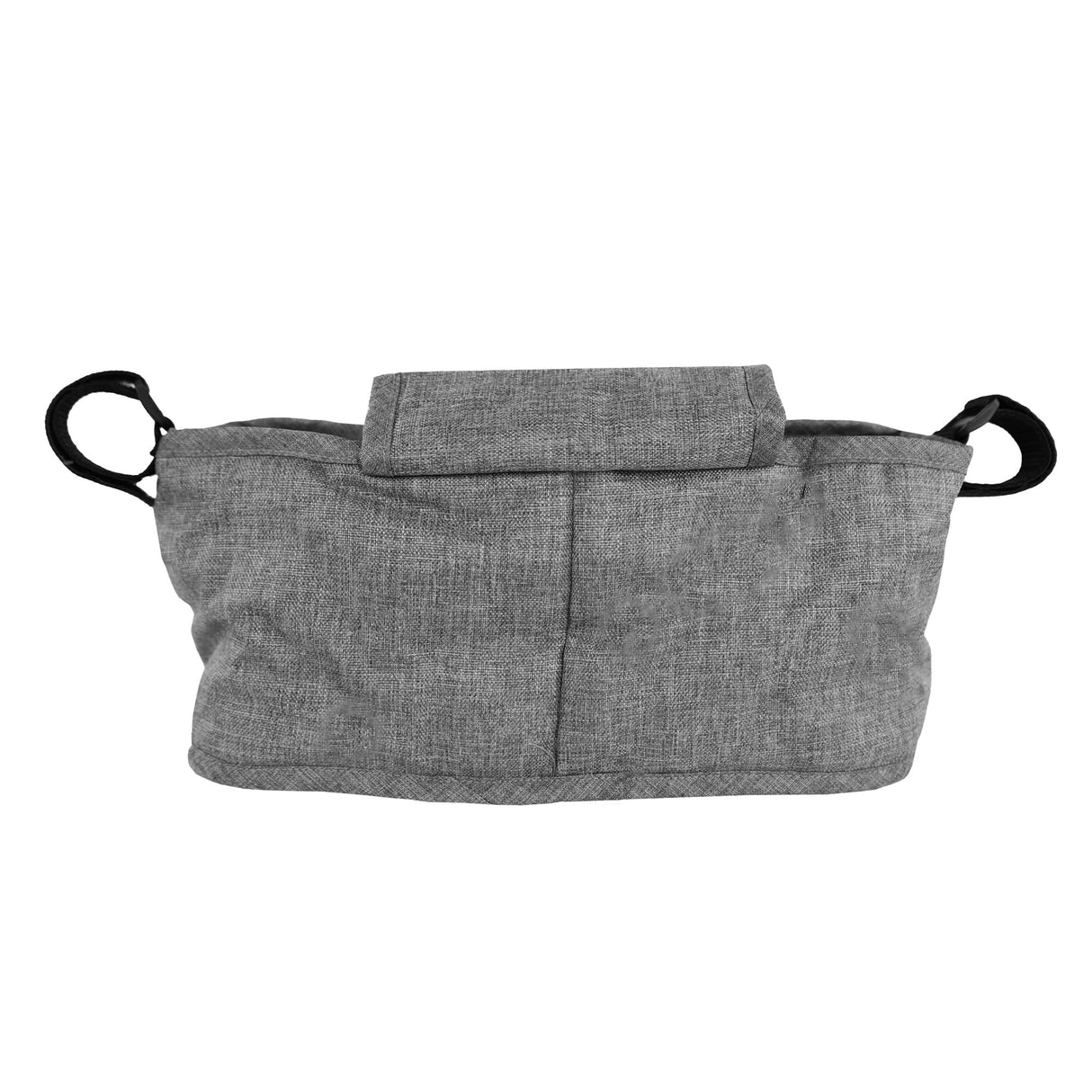 Bolsa caddy organizador para cochecito de mascotas - Tejido Gris