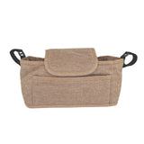 Bolsa caddy organizador para cochecito de mascotas - Beige