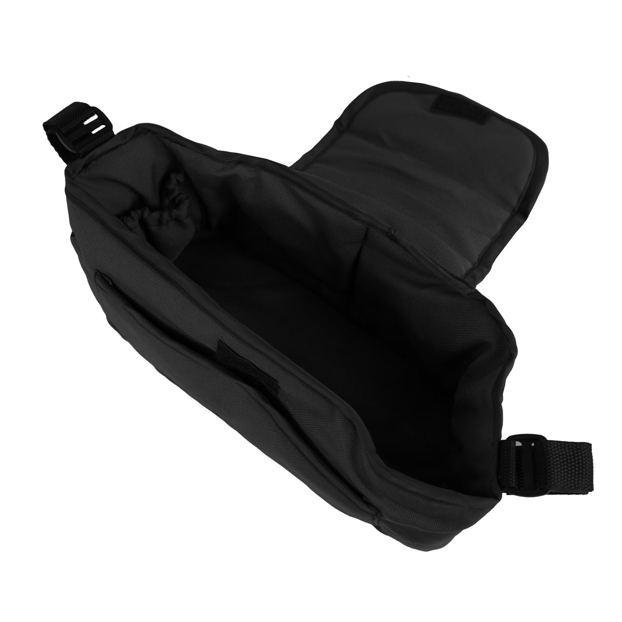 Bolsa caddy organizador para cochecito de mascotas - Negro