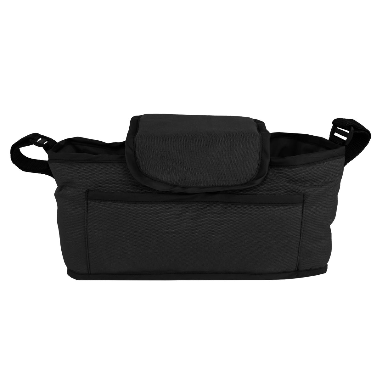 Bolsa caddy organizador para cochecito de mascotas - Negro