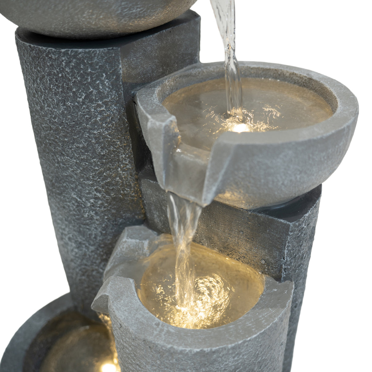 Fuente de Agua de Jardín "Tranquil Tiers"