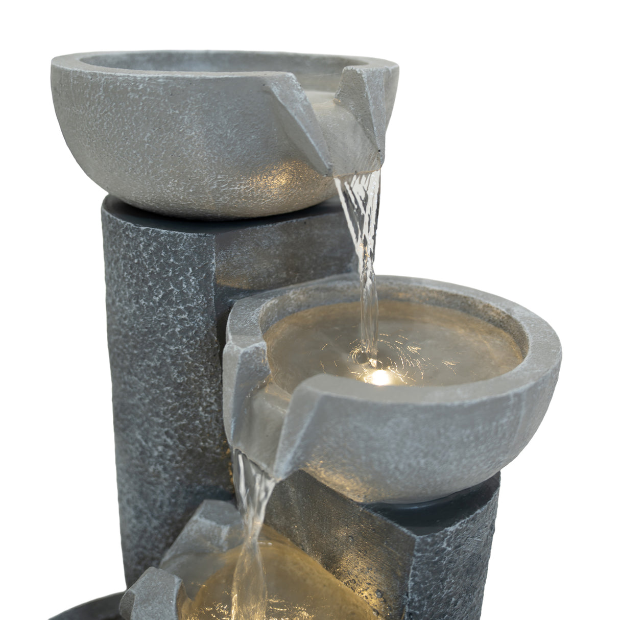 Fuente de Agua de Jardín "Tranquil Tiers"