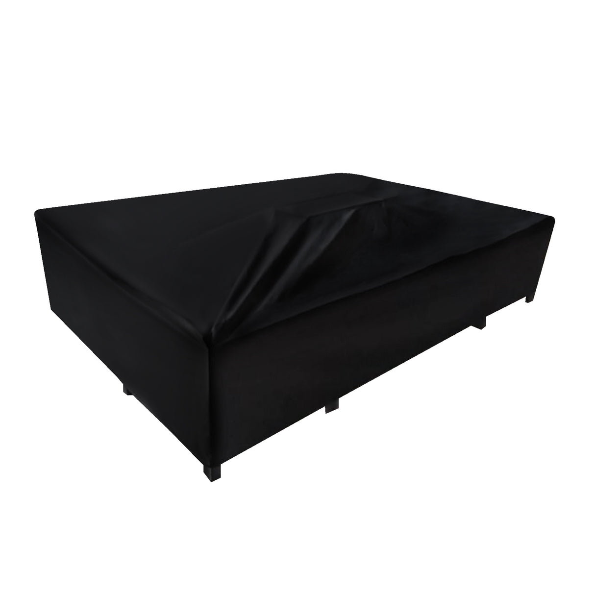 Juego de Sillón de Jardín con Mesa con Fogata a Gas - Blanco