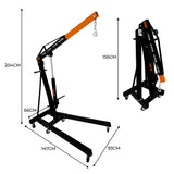 Set de Grúa hidráulica para motores de 1 tonelada y Equilibrador de carga