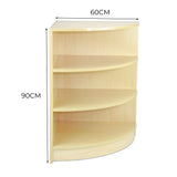Mostrador Comercial Esquinero LM60 – color Arce