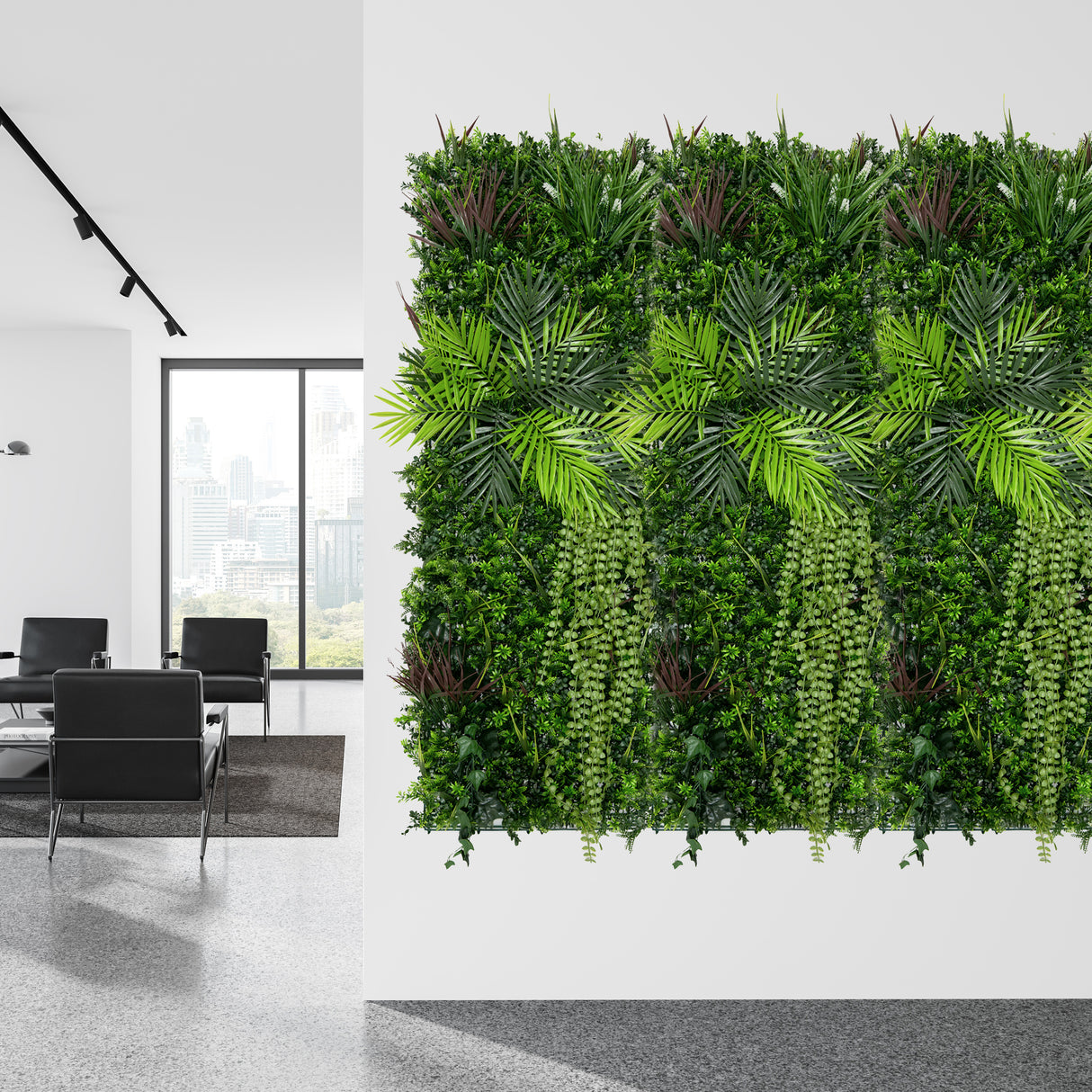 Panel de pared de Jardín Vertical Artificial Alina - 50cm x 150cm