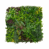 Panel de pared de Jardín Vertical Artificial Cassia - 100cm x 100cm (set 3 unidades)