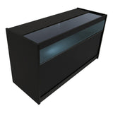 Mostrador Comercial con Luz LED B1500 – Negro