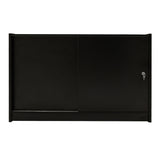 Mostrador Comercial con Luz LED B1500 – Negro
