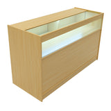 Mostrador Comercial con Luz LED B1500 – Arce
