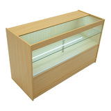Mostrador Comercial con Luz LED C1500 – Arce